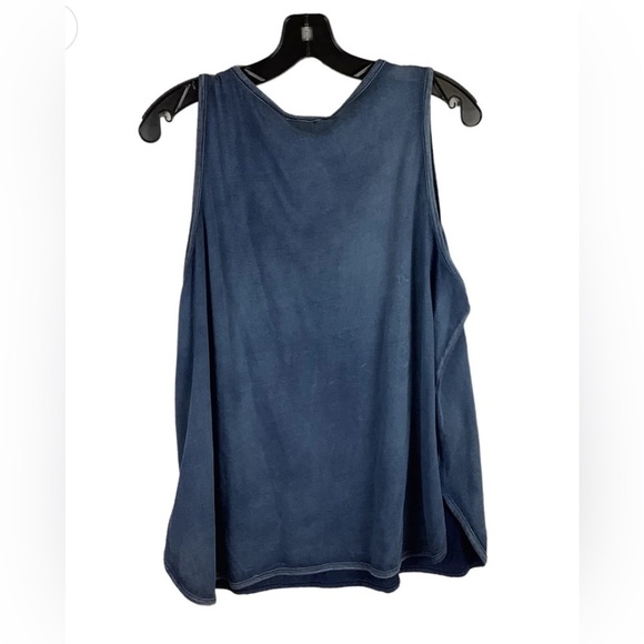 Lucky Brand Patriotic Floral Star Tank Sleeveless Top Plus Size 2X New! - Picture 3 of 6